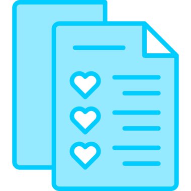 Kalp. Web simgesi basit illüstrasyon