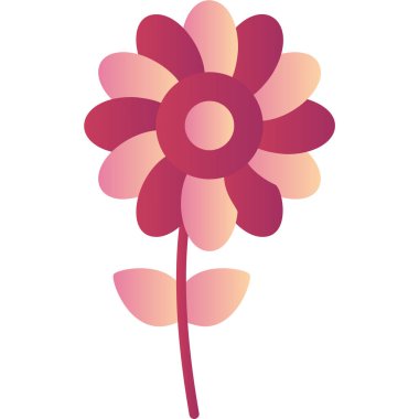 colorful art illustration of Flower with Petals