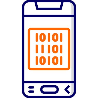 Cep telefonu. Basit resimleme