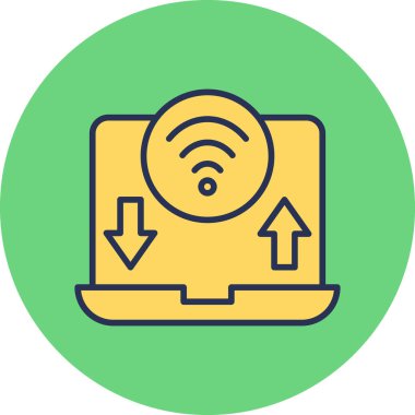 wifi simgesi vektör illüstrasyonu