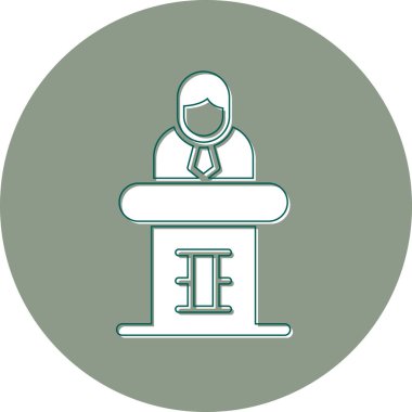 Briefing icon modern vector illustration