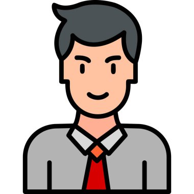 Açık Artırma web simgesi basit illüstrasyon