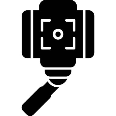 Kamera. Web simgesi basit illüstrasyon