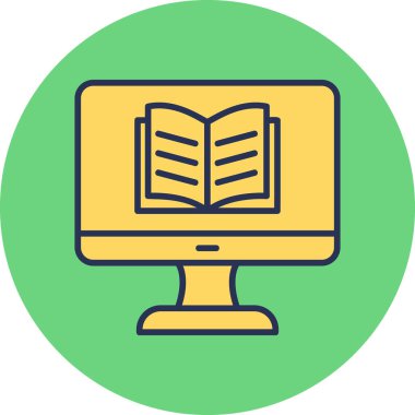 Web simgesi vektör illüstrasyonu