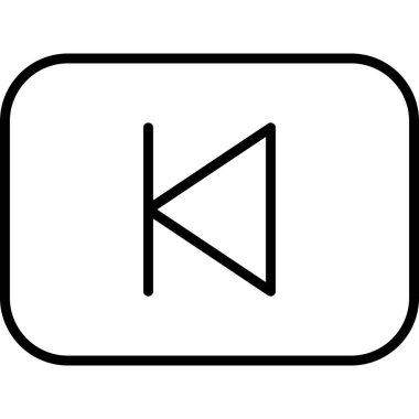 Daha önce. Web simgesi basit illüstrasyon