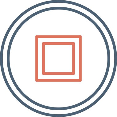 Simge vektör çizim durdurmak