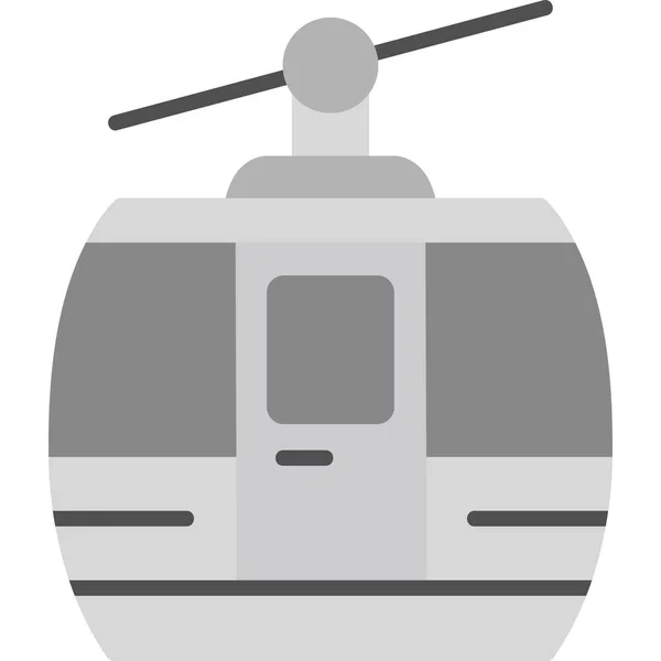 Illustration Vectorielle Icône Train — Image vectorielle