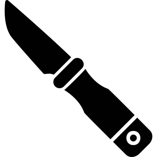 Kniv Ikon Vektor Illustration — Stock vektor