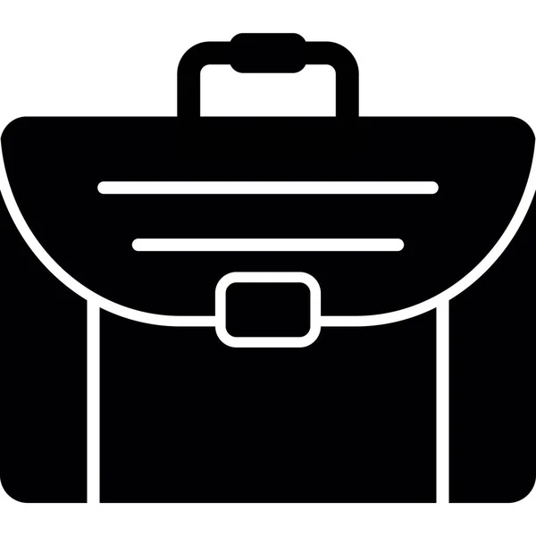 Koffer Web Icon Vektor Illustration — Stockvektor