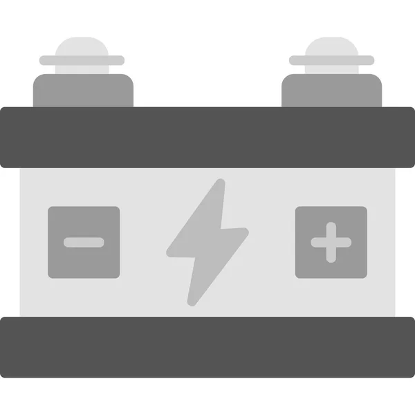 Accumulateur Voiture Batterie Énergie Automobile — Image vectorielle