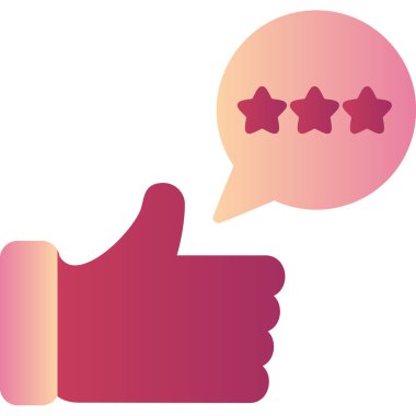 Modern simge, vektör illüstrasyonunu gözden geçir