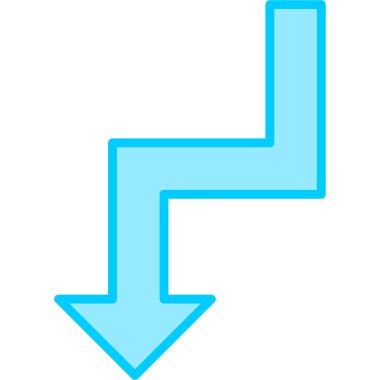 Ok. Web simgesi basit illüstrasyon