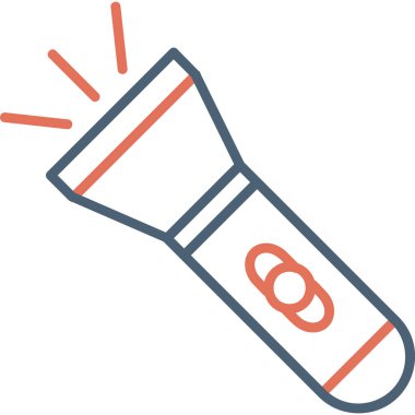 el feneri. Web simgesi basit illüstrasyon 