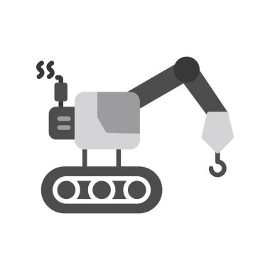 Kamyon soyut simge vektör çizimi