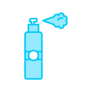 Spray bottle icon simple illustration