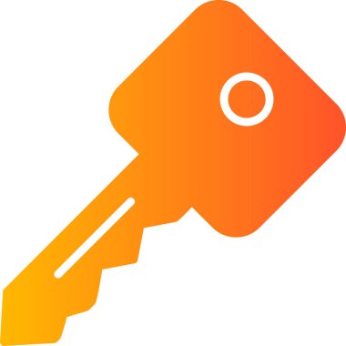 Anahtar. Web simgesi basit illüstrasyon