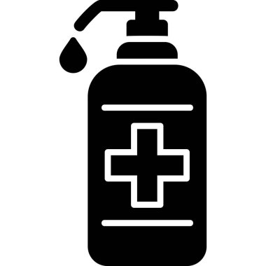 Sanitizer icon modern vector illustration