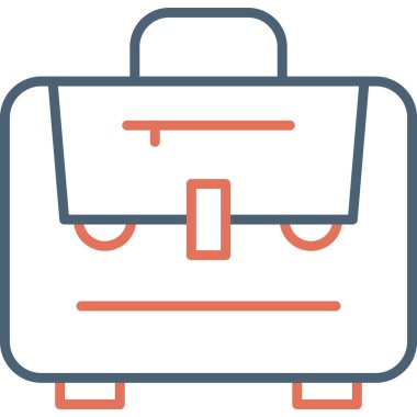 Portföy. Web simgesi basit illüstrasyon