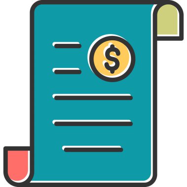 Ben Bill. Web simgesi basit illüstrasyon