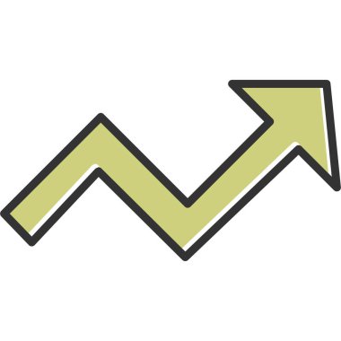 Ok. Web simgesi basit illüstrasyon