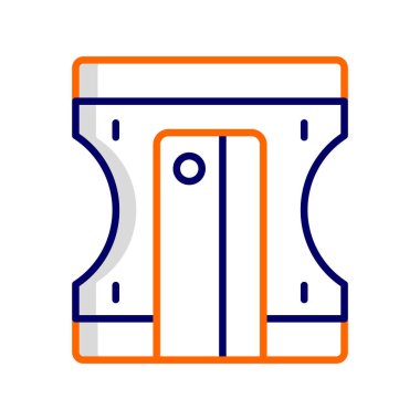 Pencil Sharpener icon background. vector illustration