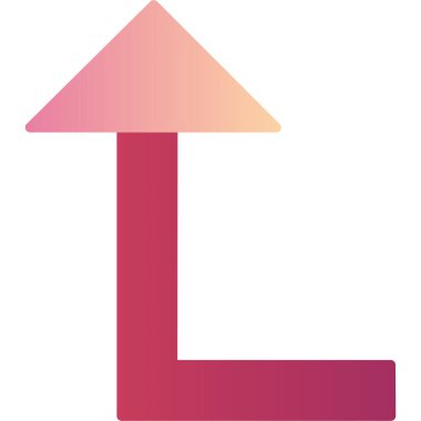 Ok. Web simgesi basit illüstrasyon