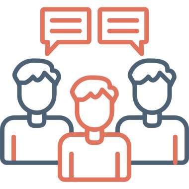 İş ekibi. Web simgesi