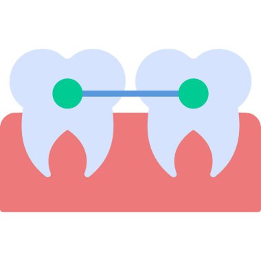 Diş tedavisi. Basit resimleme