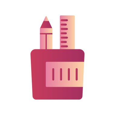 kalem simgesi vektör illüstrasyonu