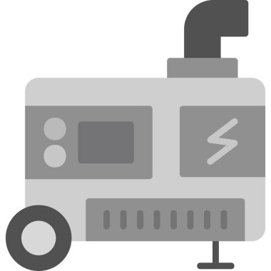 Güç kaynağı. Basit illüstrasyon