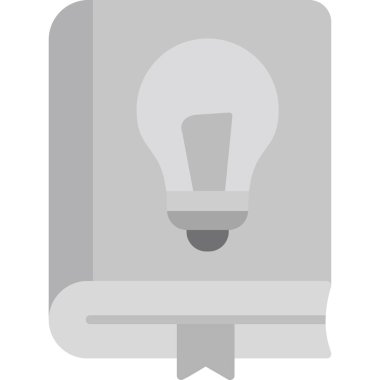 Fizik kitabı modern simge, vektör illüstrasyonu