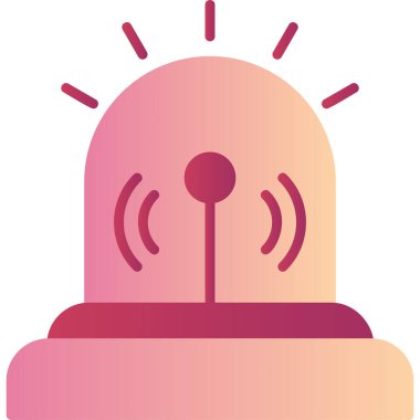 Kablosuz. Web simgesi basit illüstrasyon