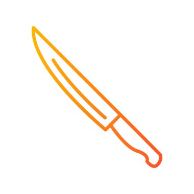 bıçak simgesi vektör illüstrasyonu