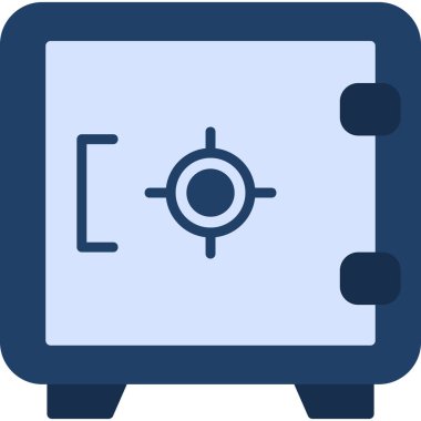 Dolap. Web simgesi basit illüstrasyon