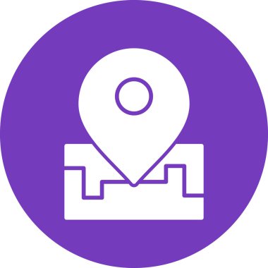 Yer tutucu. Web simgesi basit illüstrasyon