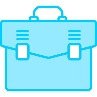 Çanta. Web simgesi basit illüstrasyon 