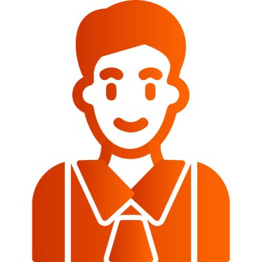 Manager, Businessman User logo, simple icon for web page 