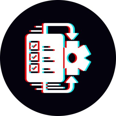 data analysis. color vector illustration