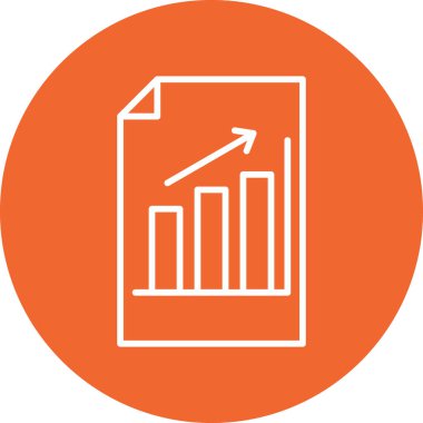 iş büyümesi simgesi soyut bir grupta izole edildi