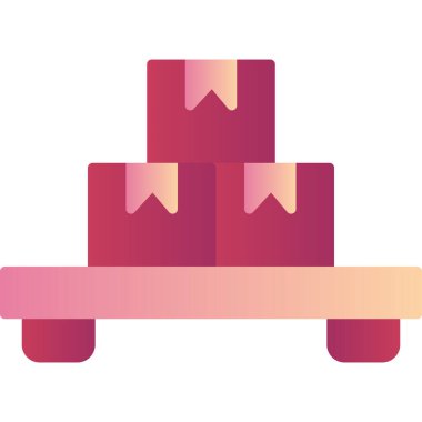 Hediye kutusu. Basit resimleme