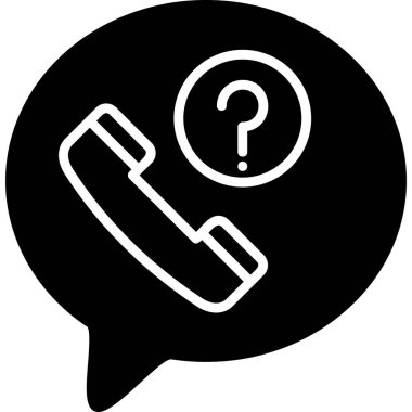 Kaçırılan Çağrı modern simge vektör illüstrasyonu