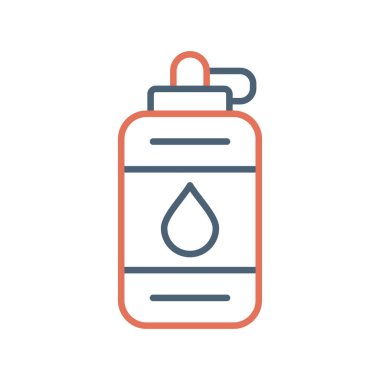 Su şişesi vektör illüstrasyon