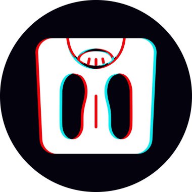 ağırlık ölçekli vektör illüstrasyonu