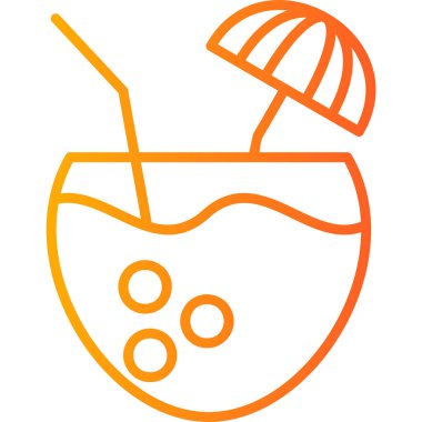 içecek simgesi, vektör illüstrasyonu 