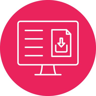 Simge vektör illüstrasyonu indir