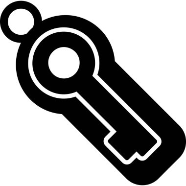 Anahtar simgesi web simgesi basit illüstrasyon