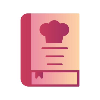 Kitap simgesinin vektör illüstrasyonu