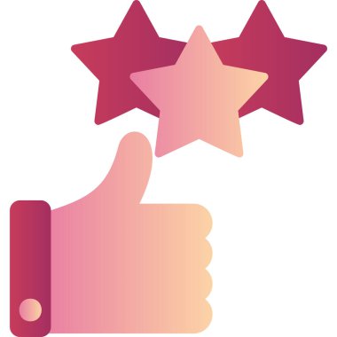 Geri bildirim. Web simgesi basit illüstrasyon