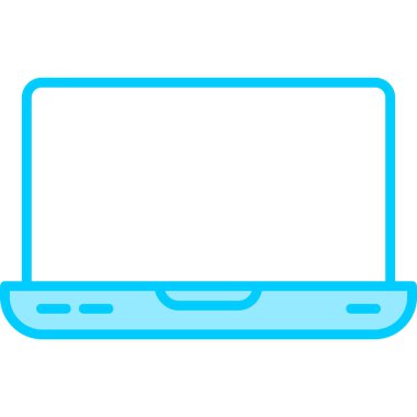 Bilgisayar. Web simgesi basit illüstrasyon