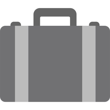 Çanta. Web simgesi basit illüstrasyon 